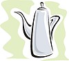 Векторный клипарт: чайник для заварки чая