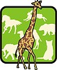 Vector clipart: giraffe