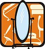 Vector clipart: mirror