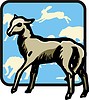 Vector clipart: lamb