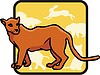 Vector clipart: lioness