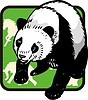 Vector clipart: panda