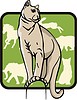 Vector clipart: cougar