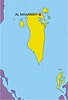 Vector clipart: Bahrain map