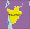 Vector clipart: Burundi map