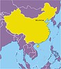 Векторный клипарт: карта Китая