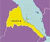 Карта Эритреи | Векторный клипарт
