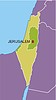 Vector clipart: Israel and Palesrine map