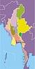 Векторный клипарт: карта Мьянмы