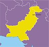 Pakistan map