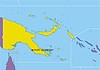 Vector clipart: Papua New Guinea map