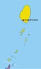 Векторный клипарт: карта Сент-Винсента и Гренадин