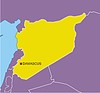 Vector clipart: Syria map