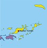 Векторный клипарт: карта Британские Виргинских островов