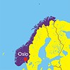 Vector clipart: Norway map