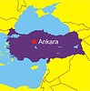 Векторный клипарт: карта Турции