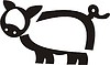 Vector clipart: pig