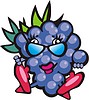 Векторный клипарт: виноград