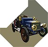 Vector clipart: antique car