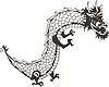 Vector clipart: Chinese dragon