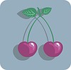 Vector clipart: cherry