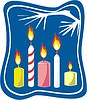 Vector clipart: candles