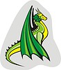 Vector clipart: dragon