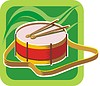 Vector clipart: drum