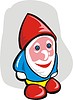 Vector clipart: gnome