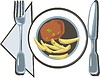 Vector clipart: meal