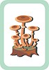 Vector clipart: agaric honey 