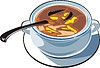 Vector clipart: soup