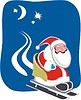 Vector clipart: Santa Claus