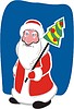 Vector clipart: Santa Claus