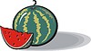 Wassermelone | Stock Vektrografik