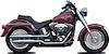 Vector clipart: Harley-Davidson Fat Boy