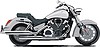 Motorrad Honda VTX1800S1 Metallic Silver | Stock Vektrografik