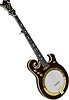 Vector clipart: electric banjos