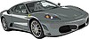 Vector clipart: car Ferrari F430