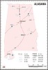 Vector clipart: Alabama map
