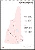 Vector clipart: New Hampshire map