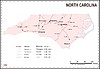 Vector clipart: North Carolina map