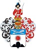 Vector clipart: Aksyonov, family coat of arms