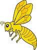 Vector clipart: bee