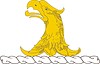 crest with eagle head