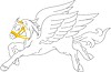 Vector clipart: Pegasus