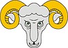 Vector clipart: ram