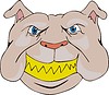 Vector clipart: bulldog