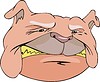 Vector clipart: bulldog