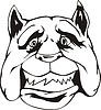 Vector clipart: bulldog